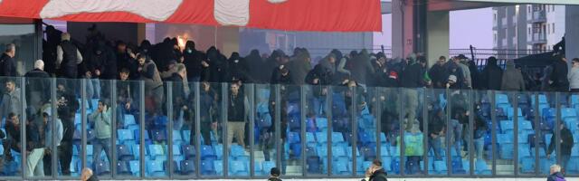 Stadion Loznice unakažen posle finala Kupa Srbije! /FOTO/