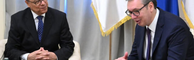Vučić primio ambasadora Alžira u oproštajnu posetu