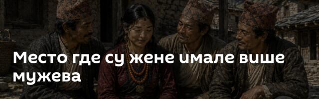 Место где су жене имале више мужева