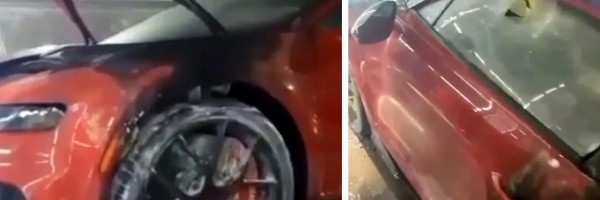 Posle rešetanja Rolls-Royce modela reperu zapaljen Bugatti Chiron