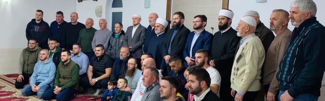 Dova za ispraćaj na umru u džematu Pobrđe