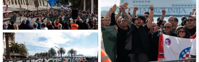 (VIDEO) Ustaški pir u Splitu! Jezive scene - omladina urla: Jasenovac i Gradiška Stara, to je kuća Maksovih mesara