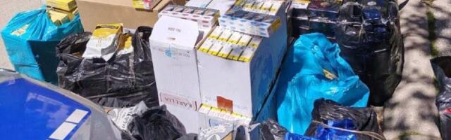 MUP: Uhapšen zbog sumnje za pokušaj krijumčarenja 45.000 paklica cigareta