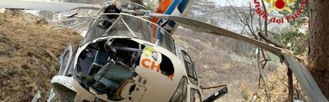 Helikopter se srušio u Italiji: Jedna osoba poginula, troje povređeno