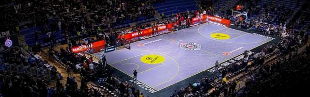 Atmosfera daleko od prepoznatljive: Partizan dočekao Olimpijakos u polovično popunjenom Pioniru!