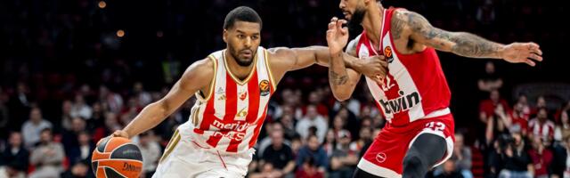 OLIMPIJAKOS – ZVEZDA Gosti preživeli krizu! Beogradski crveno-beli u minusu, ali mogu do brejka u Pireju /VIDEO/