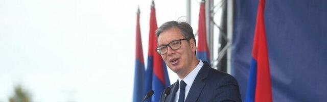 INTERVJU SA VUČIĆEM REKLAMIRA SE NA TAJM SKVERU: Predsednik Srbije gost kultne emisije "Probudi se Ameriko"