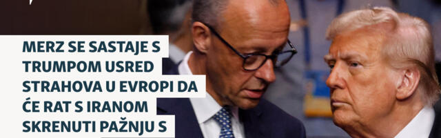 Merz se sastaje s Trumpom usred strahova u Evropi da će rat s Iranom skrenuti pažnju s Ukrajine