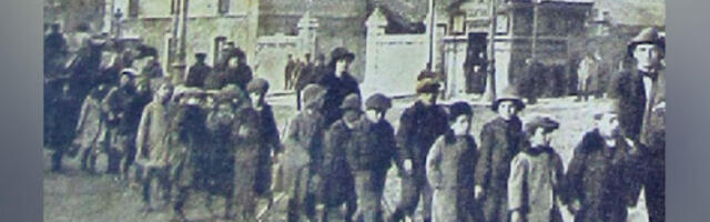 Гладни српски дечаци међу Корзиканцима