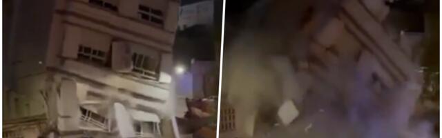 ČUDOM IZBEGLI TRAGEDIJU VEKA! Sekunde ih delile od jezive smrti: U panici istrčali iz stanova, a onda je usledio UŽAS - snimak je zastrašujuć (VIDEO)