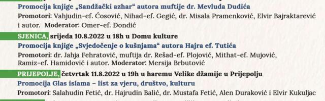 Od ponedjeljka počinju “DANI BOŠNJAČKOG JEDINSTVA”