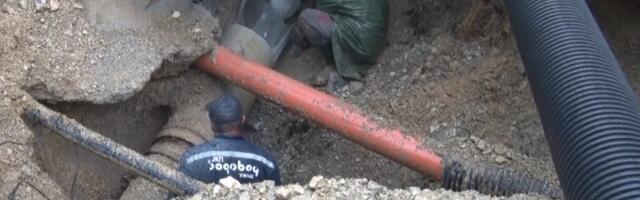 Havarija na vodovodnoj mreži u Ratarskoj ulici