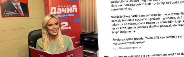 Prijava Agenciji i Tužilaštvu protiv socijalistkinje Ane Grozdanović – stranka ne sme da daje humanitarnu pomoć