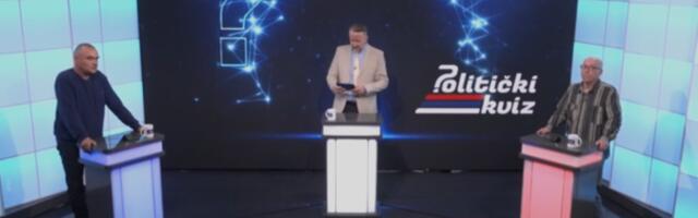 Bilo je neizvesno do samog kraja: Obavezno pogledajte večerašnju epizodu "Političkog kviza" (VIDEO)