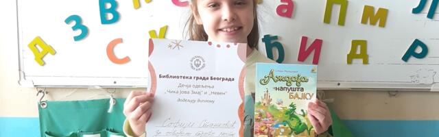 Sofiji iz Vranja treće mesto na republičkom konkursu