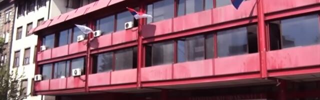 Ekonomski fakultet u Beogradu u fizičkoj blokadi (FOTO)