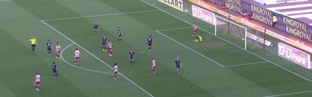 Crveno-beli bacili Čarapane na kolena već u prvom poluvremenu: Katai postigao četvrti gol!