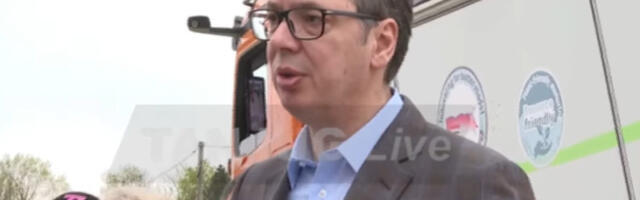 Vučić o nasilju blokadera u Kuli:”U stanju su da izađu sa najgorim lažima, vide se separatističke parole”