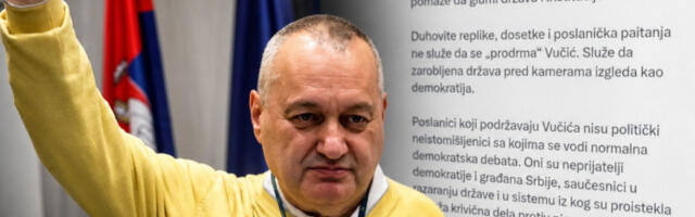 Миливојевић отворио рат у опозицији: Ко седи у Скупштини, помаже Вучићу
