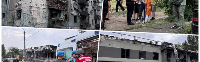 UKRAJINSKI GRAD U PLAMENU! Ranjeno 25 ljudi, među njima 6 dece! Oštećeni su privatna klinika, stambene zgrade i vrtić! Vozila na parkingu UNIŠTENA! (FOTO/VIDEO)