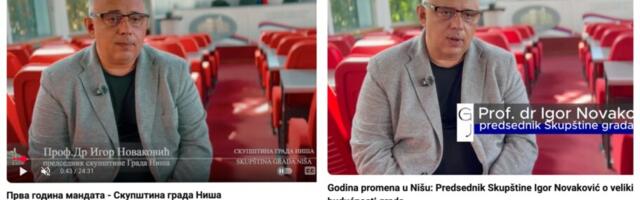 Novaković o promo filmu plaćenom milion dinara: Govorim samo ja, jer jedini mogu da dajem izjave u ime Skupštine