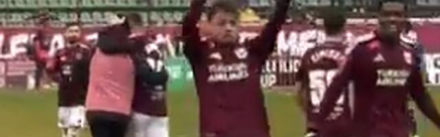 Adem Ljajić simulirao se*s! Razbio ljutog rivala u derbiju, pa napravio ispad posle ovacija! /VIDEO/