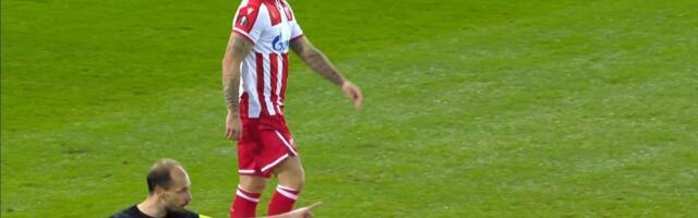 Peh za Zvezdu? Arnautović se hvatao za glavu i počeo da šepa posle pet minuta u Gracu