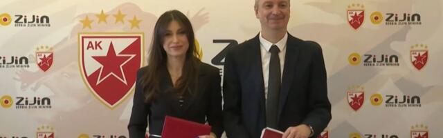 AK Crvena zvezda i Ziđin potpisali ugovor: Dijana Vukomanović ponosna zbog istorijskog sponzorstva!