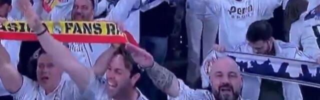 Skandal! Navijač Reala nacistički salutirao na meču u LŠ, snimljen uživo na TV-u, klub hitno reagovao