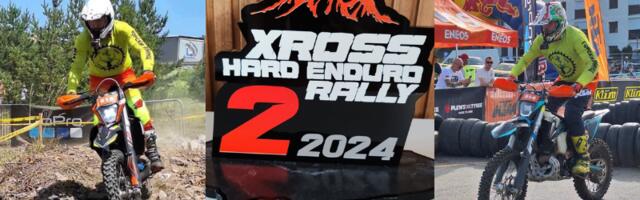 Nenad Prokopović i Aleksandar Jovanović iz Leskovca u finalu moto trke “Xross Hard Enduro Rally”