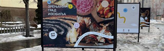 FOTO: „Zrenjanin je grad izobilja“ – šta nam vlast poručuje preko panoa na trgu