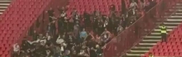 Torcida lomila stolice na Marakani: Pogledajte kako su navijači "proslavili" gol za pobedu Novog Pazara