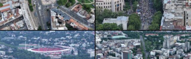 Ovo je dokaz! Blokaderski skup pukao i pre nego što je počeo - Slike iz drona govore više od hiljadu reči (FOTO)