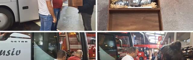 Snimak sa autobuske stanice koji niko nije video: Vozač dobio kutiju, uzeo ju je, a onda napravio ovaj potez