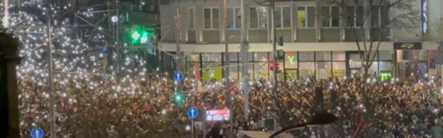 Zabeleženo na snimku: Ovo je momenat kada je prekinuta tišina i nastala panika (VIDEO)