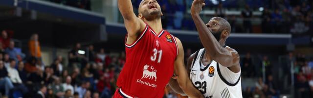 Partizan se borio kao lav, ali Milano slavi pobedu: Ledej rešetao, Braun nije mogao sam! Povrede su slomile crno-bele /VIDEO/