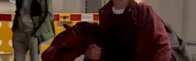 Olivera Viktorović prvi put sa suprugom u javnosti: Glumica uhvaćena na aerodormu, sletela s tajanstvene destinacije, a evo kako izgleda njen muž (VIDEO)