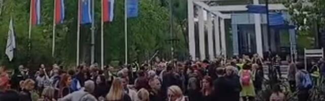 VIDEO: Protest u znak podrške autoprevozniku Milomiru Jaćimoviću