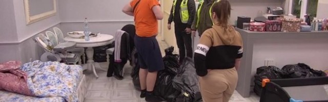 (VIDEO) HAOS U BELOJ KUĆI! Miljana pokušala na silu da istera Zolu iz apartmana, pa nekoliko puta NASRNULA NA NJEGA!  Obezbeđenje odmah ULETELO