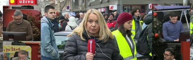 EKSTREMISTI NAPALI NOVINARKU INFORMERA! Pravo lice studentskih protesta!