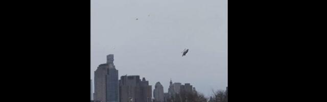 SNIMAK KOJI LEDI KRV: Snimljen pad helikoptera u Njujorku (VIDEO)