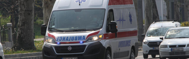 ČETIRI OSOBE POVREĐENE U DVA SUDARA Hitna pomoć tokom noći imala 120 intervencija