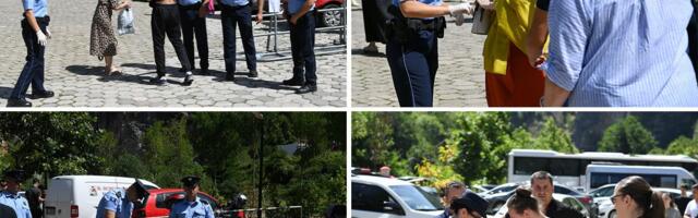 Drama ispred manastira na KiM: Tzv. kosovska policija pretresala vernike koji su došli da obeleže slavu
