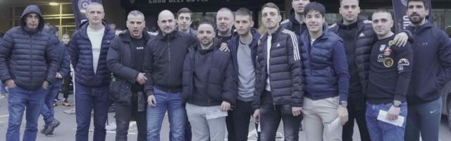 PODRŠKA KLUPSKIH KOLEGA: Futsaleri Partizana na bratskom meču u Humskoj!