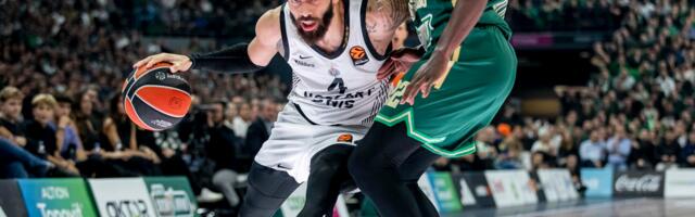 Obruč se suzio i podigao u nebesa: Partizan nije poentirao 14 uzastopnih napada (VIDEO)