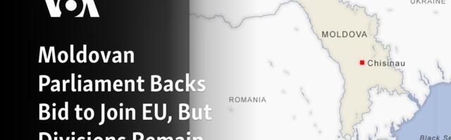 Parlament Moldavije podržao kandidaturu za članstvo u EU, ali podele ostaju