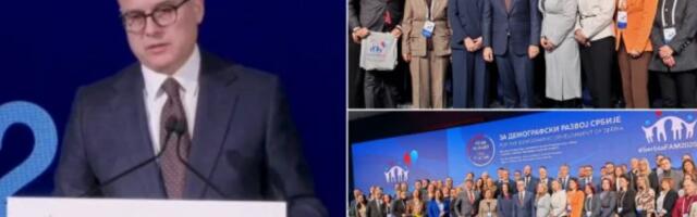 SRPSKA PORODICA JE SAČUVALA VERU I NACIJU Savetnik predsednika za regionalna pitanja Vučević zatvorio konferenciju o demografskim izazovima