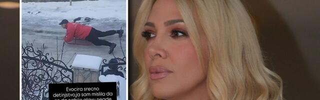 Urnebesni snimak oca Milice Todorović iz Kruševca, napravio šou ispred porodične kuće: "Nabiće glavu u ogradu"