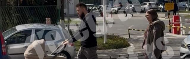 Prve slike sina Suzane Jovanović sa ženom i bebom! Ponosni tata gura kolica, mala Marta tek ima 8 dana