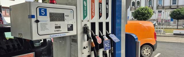 Nove cene goriva: Dizel pet dinara skuplji